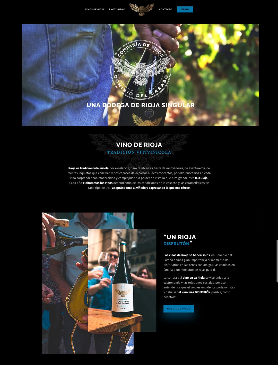 Dominio del Cáarabo, diseño web, tienda online